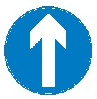 Ahead only